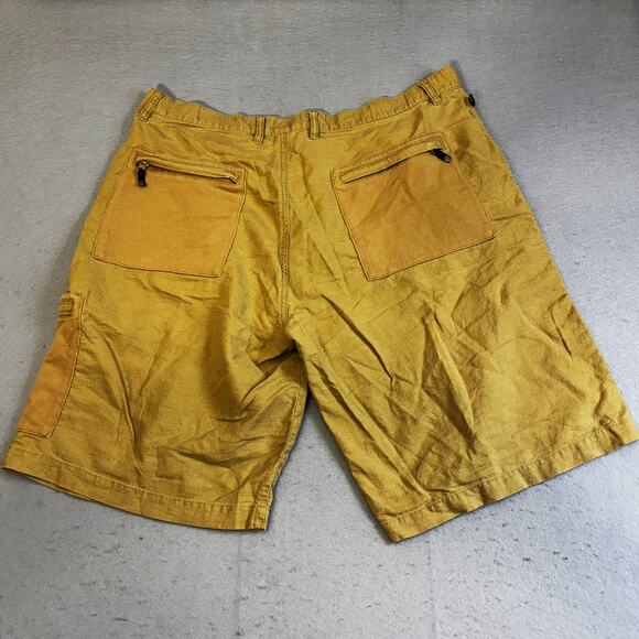 Vtg Phat Farm Caro Shorts Mens 38 Brown Twill Y2K Hip Hop Skater Outdoors Rapper - Picture 8 of 9